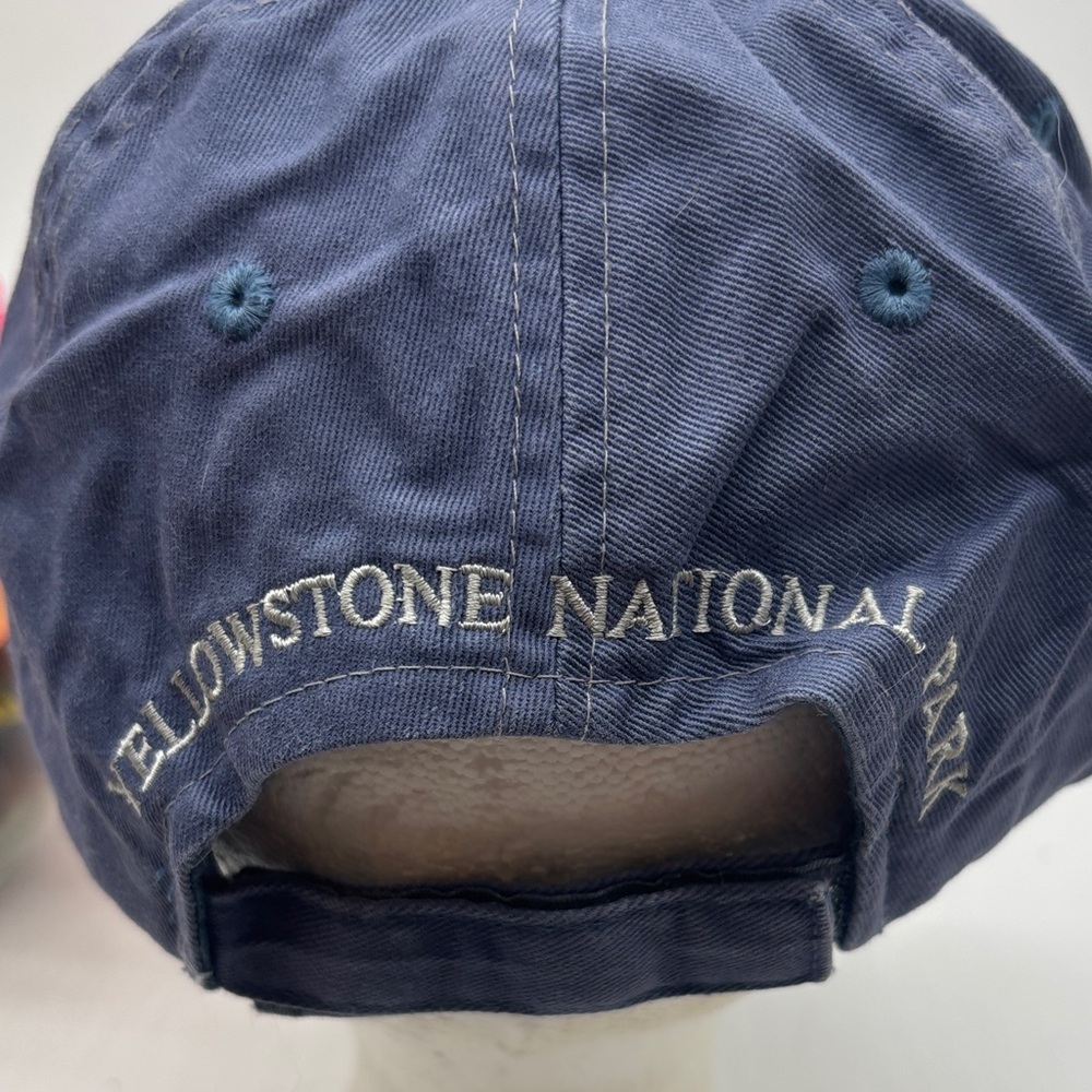 Blue Yellowstone Cap With Bear Patch Ht8820 - image 4
